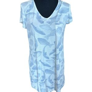 Soma Blue Fish themed  super comfy nightgown. Size S